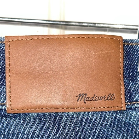 Madewell High Rise Slim Boyjean Boyfriend Jeans Blue Size 24 - Picture 9 of 10